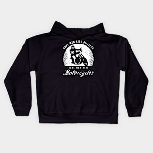 Funny Biker Saying For A Lover Of Motorcycle Kids Hoodie